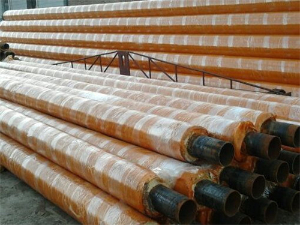 玻璃鋼纏繞鋼套鋼蒸汽保溫鋼管